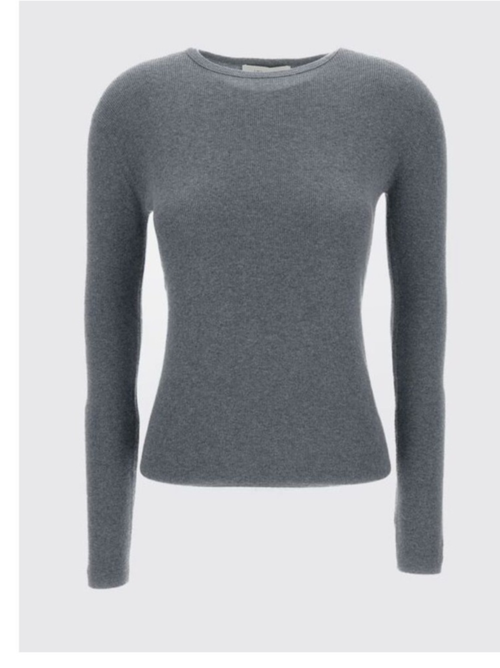 NWOT Lisa Yang Vivian Cashmere Cotton blend Crew Neck Long Sleeve size 0 (XS-S) - Picture 2 of 10